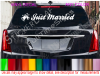 Wedding Car Decals